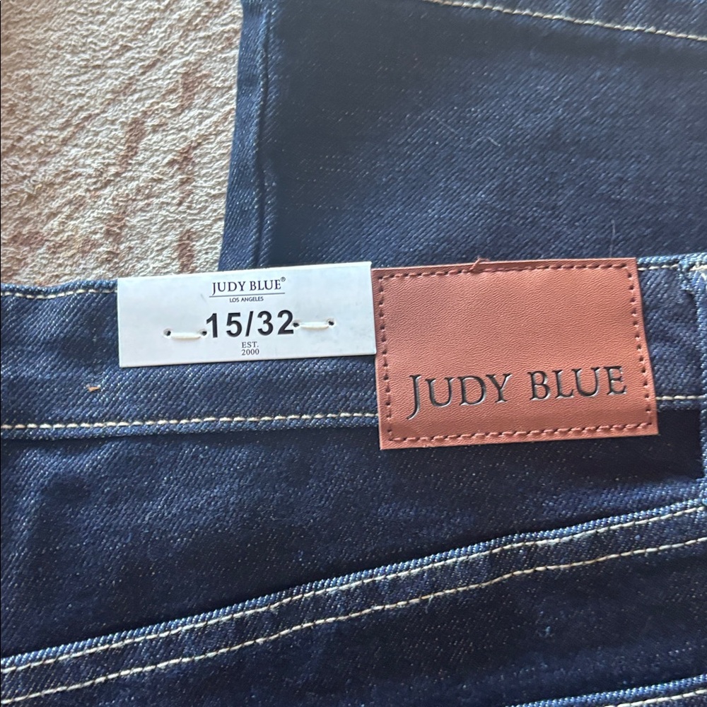 Judy Blue High Waist Tummy Control Indigo Jeans - Picture 4 of 14